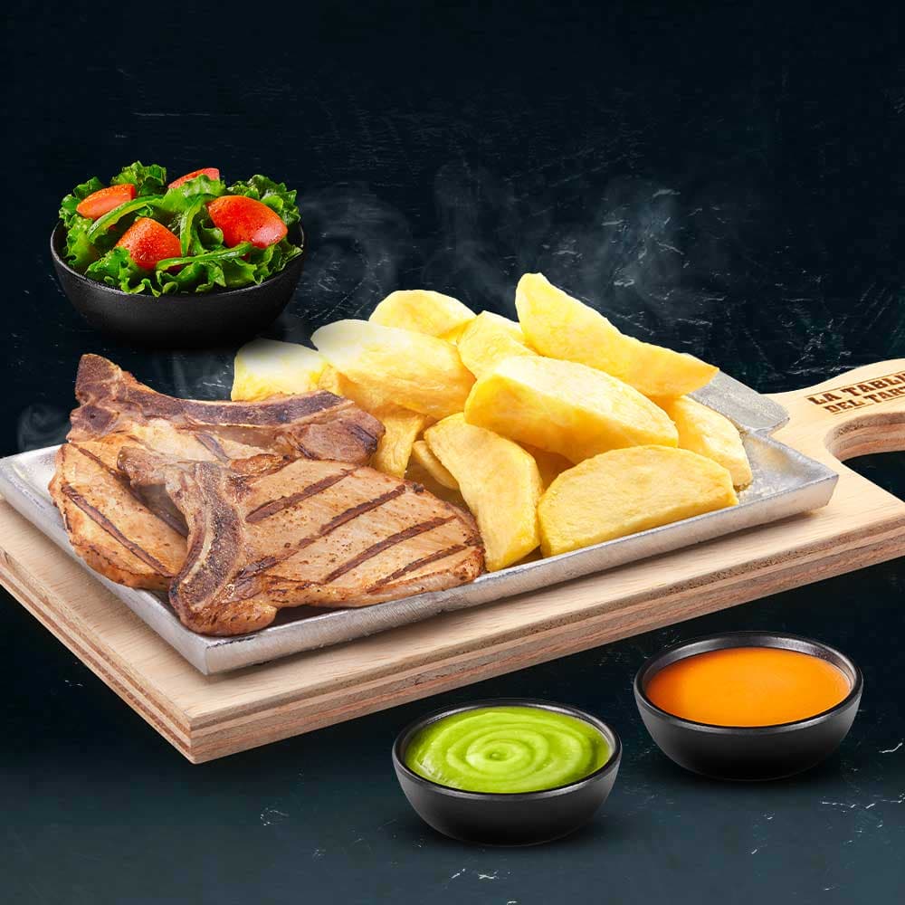 Chuletas al Carbón