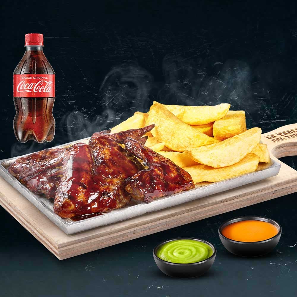 Combo Alas BBQ