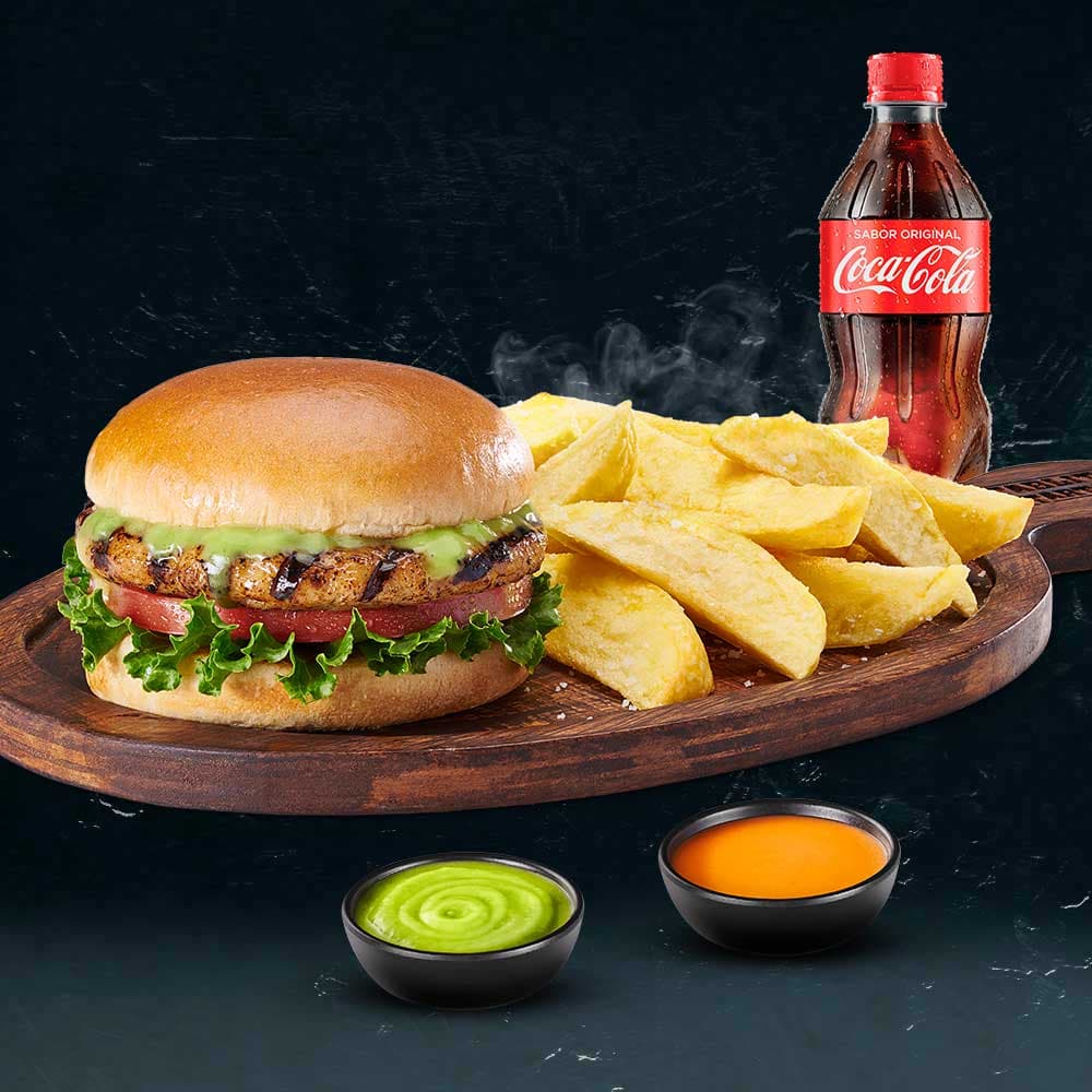 Combo Hamburguesa de Pollo