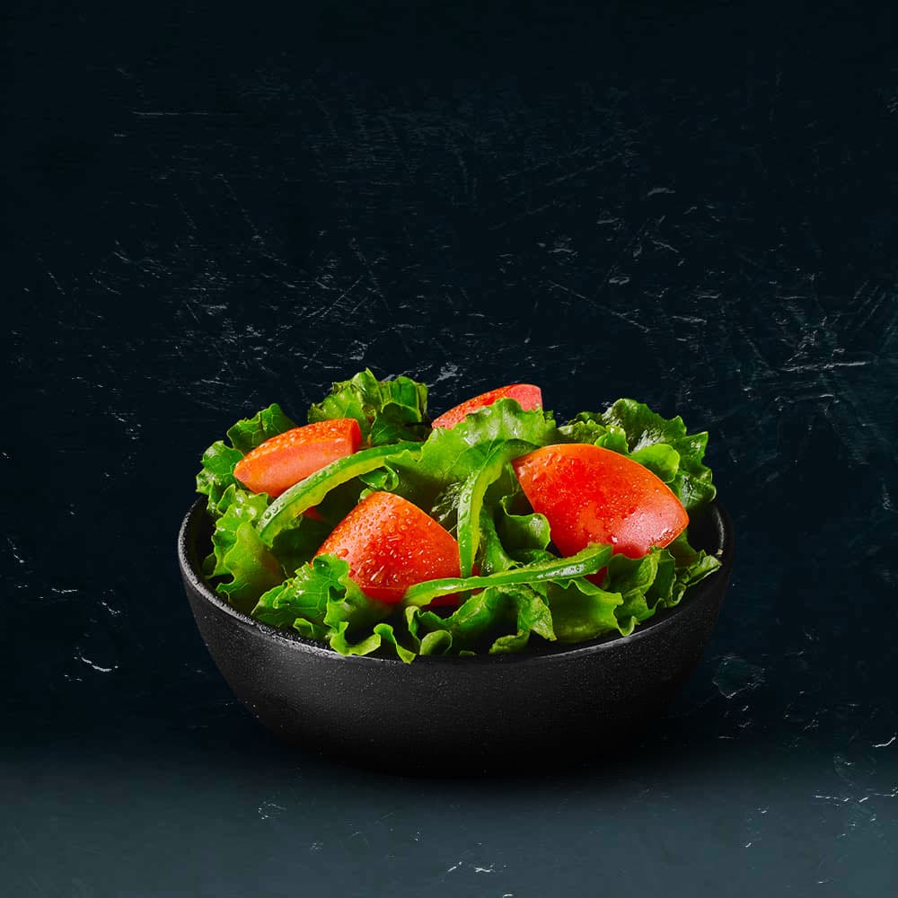 Porción de ensalada