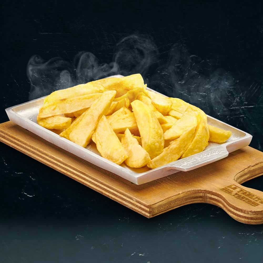 Porción de papas fritas
