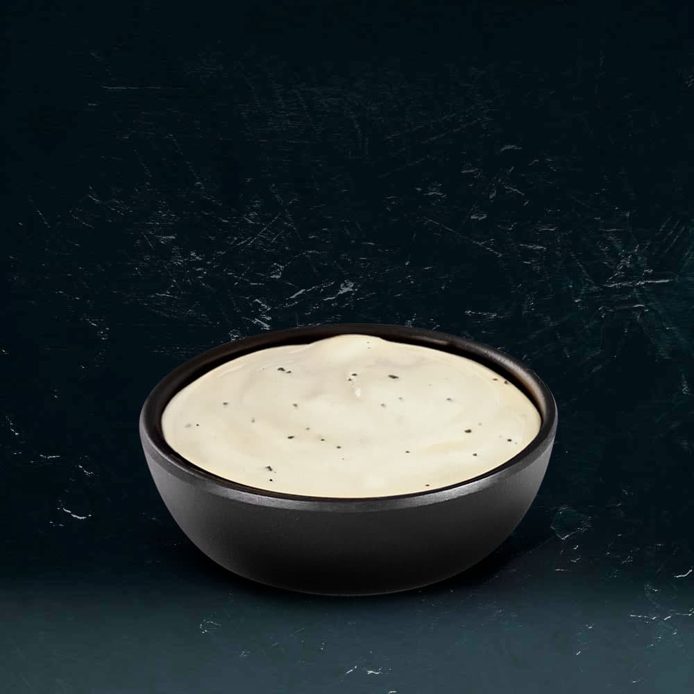 Porción de salsa de queso