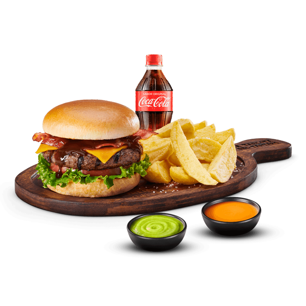 Combo Bacon Cheese Burger