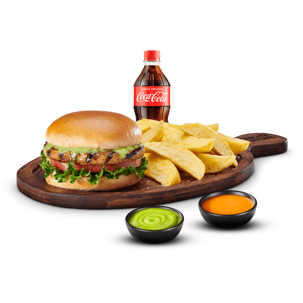 Combo Hamburguesa de Pollo